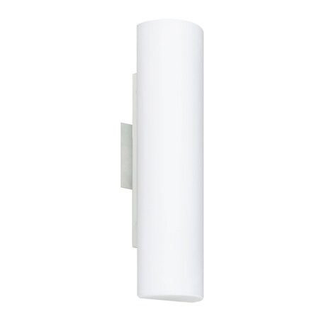 Besa Lighting Baaz 16 Wall Sconce, Opal Matte, Polished Nickel Finish, 1x5W LED 770207-LED-PN